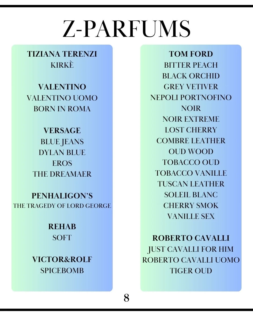 Pack Premium 𝓩-𝓟𝓪𝓻𝓯𝓾𝓶 💎