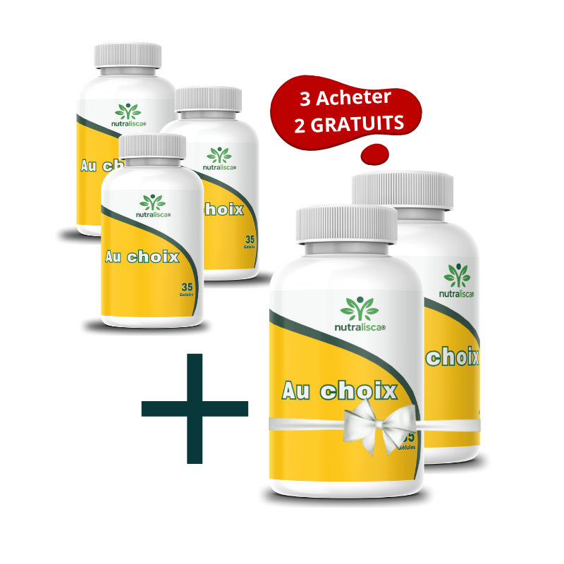 PACK 4 = 3 Acheter au choix + 2 offert au choix