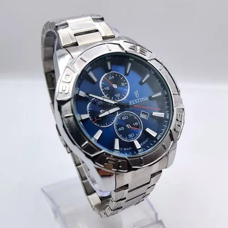 Festina F20704/4 Mens Timeless Chronograph (copie) Acier inoxydable