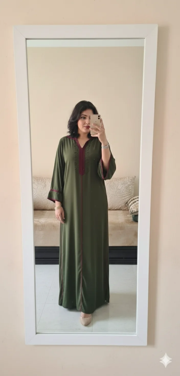 ✨ Gandoura en Crêpe