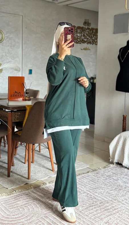 مطروزة سرفيط 2بياس  توب صوف