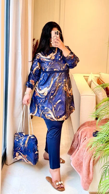 بوركينى خفيف ضريف شكل ثانى ومغاير عن الموجود 👌