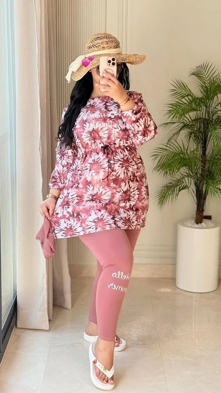 بوركينى خفيف ضريف شكل ثانى ومغاير عن الموجود