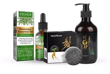 زيت اكليل الجبل مع ( شامبو و صابون شامبو ) هدية - ORIGINAL PRODUCT