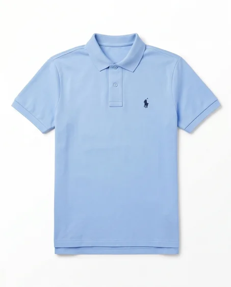 Polo homme classique - Bleu Ciel