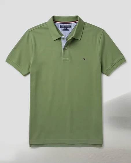 Polo homme classique - Vert Olive