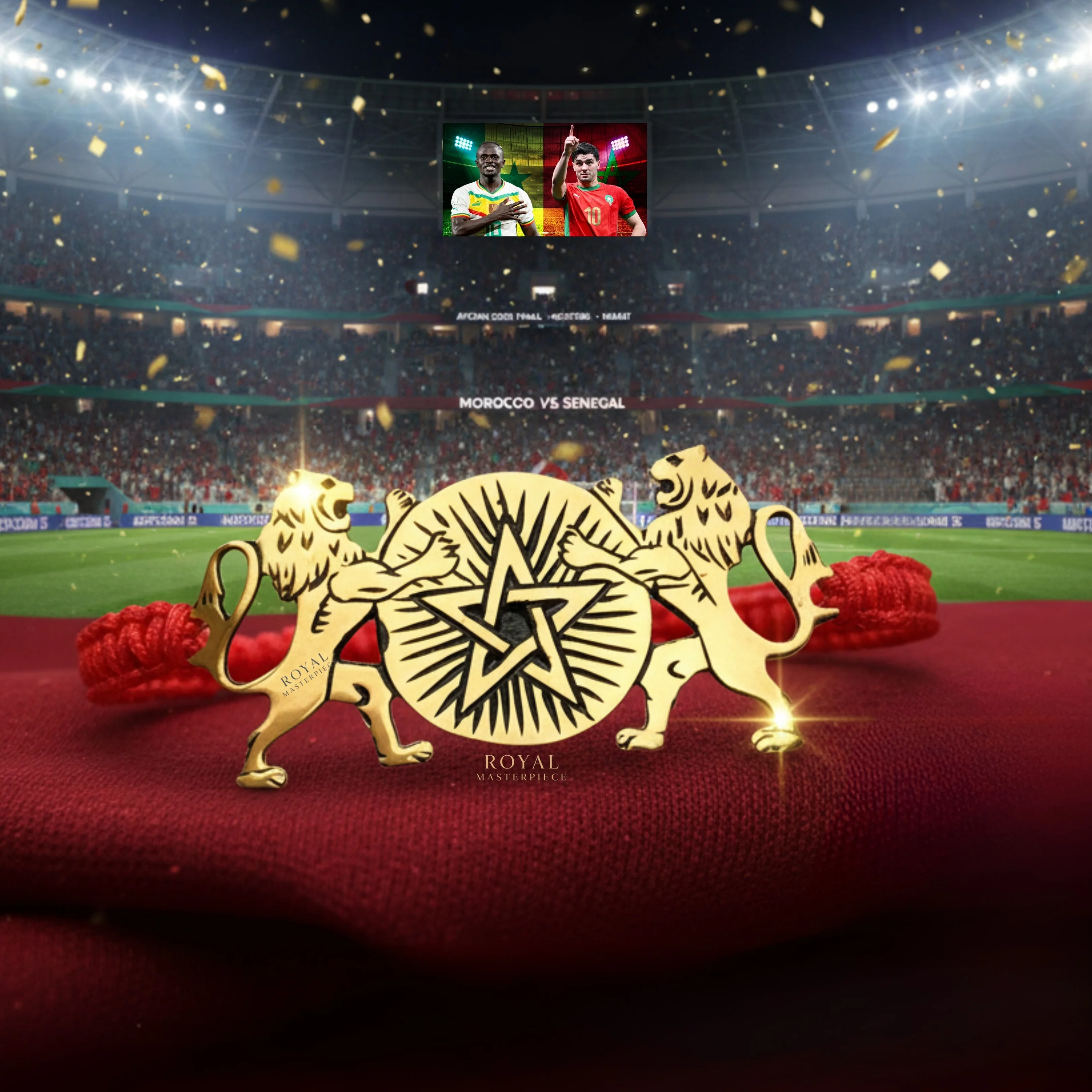 Le Bracelet Emblème duo Lion de l’Atlas