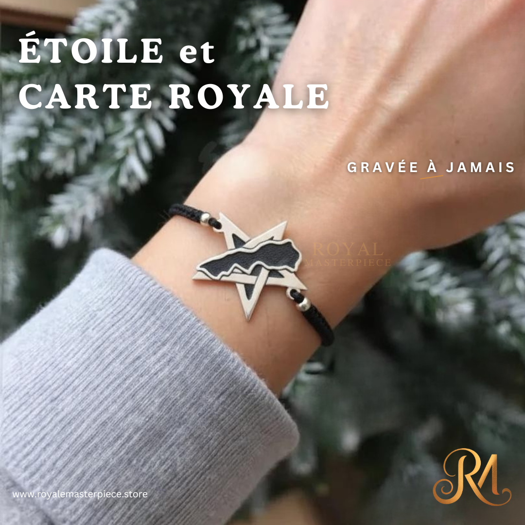 ÉTOILE ET CARTE ROYALE DU MAROC