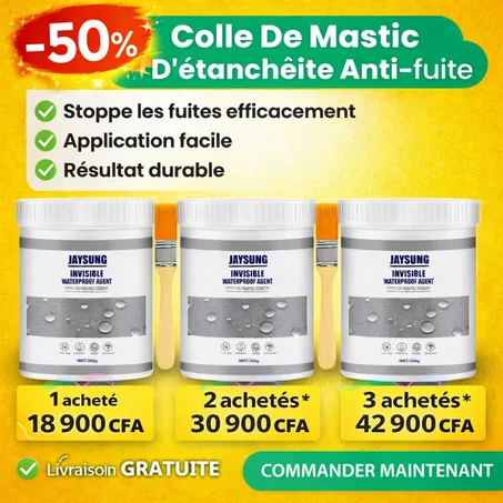 🇲🇱 🔥Colle De Mastic D'étanchéité Anti-fuite 300 g Imperméable Et Invisible Super Puissant 💧