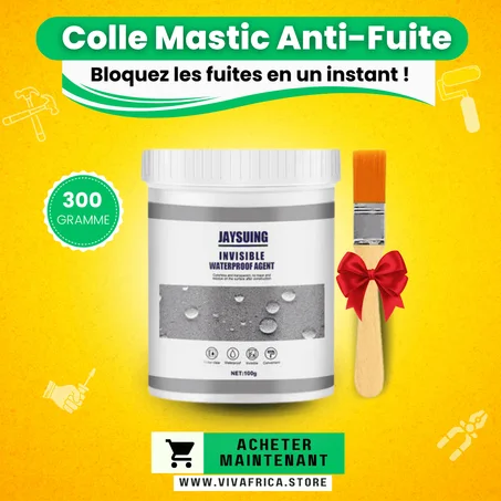 🇬🇦🔥Colle De Mastic D'étanchéité Anti-fuite 300 g Imperméable Et Invisible Super Puissant 💧