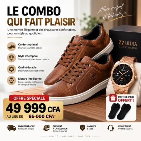 ⚡ OFFRE LIMITÉE Chaussures Homme Premium