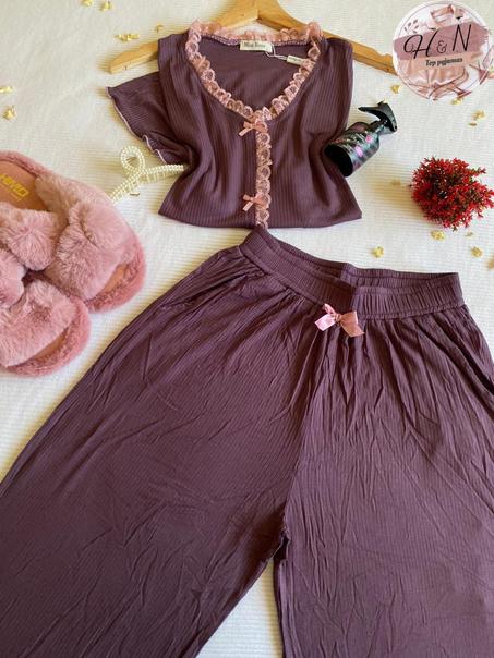 pyjama cotton très fiminine