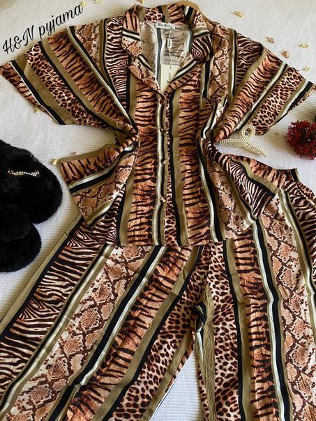 pyjama tiger tessu khit