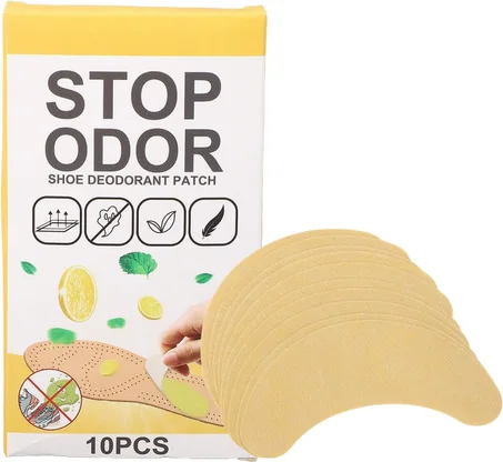 لاصق مزيل الروائح للأحذية – 10 علب = 100 قطعة (ODORA)