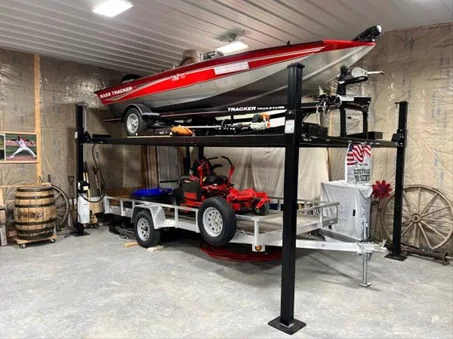Boat Trailer Lift (B-4P8BT) | 8,000 LBS. 4-Post Lift