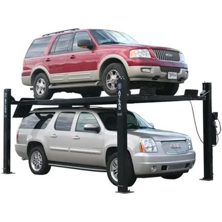 ATLAS Garage PRO 9000 Extra Tall/Extra Wide Portable Heavy Duty 9,000 lb. Capacity 4-Post Lift