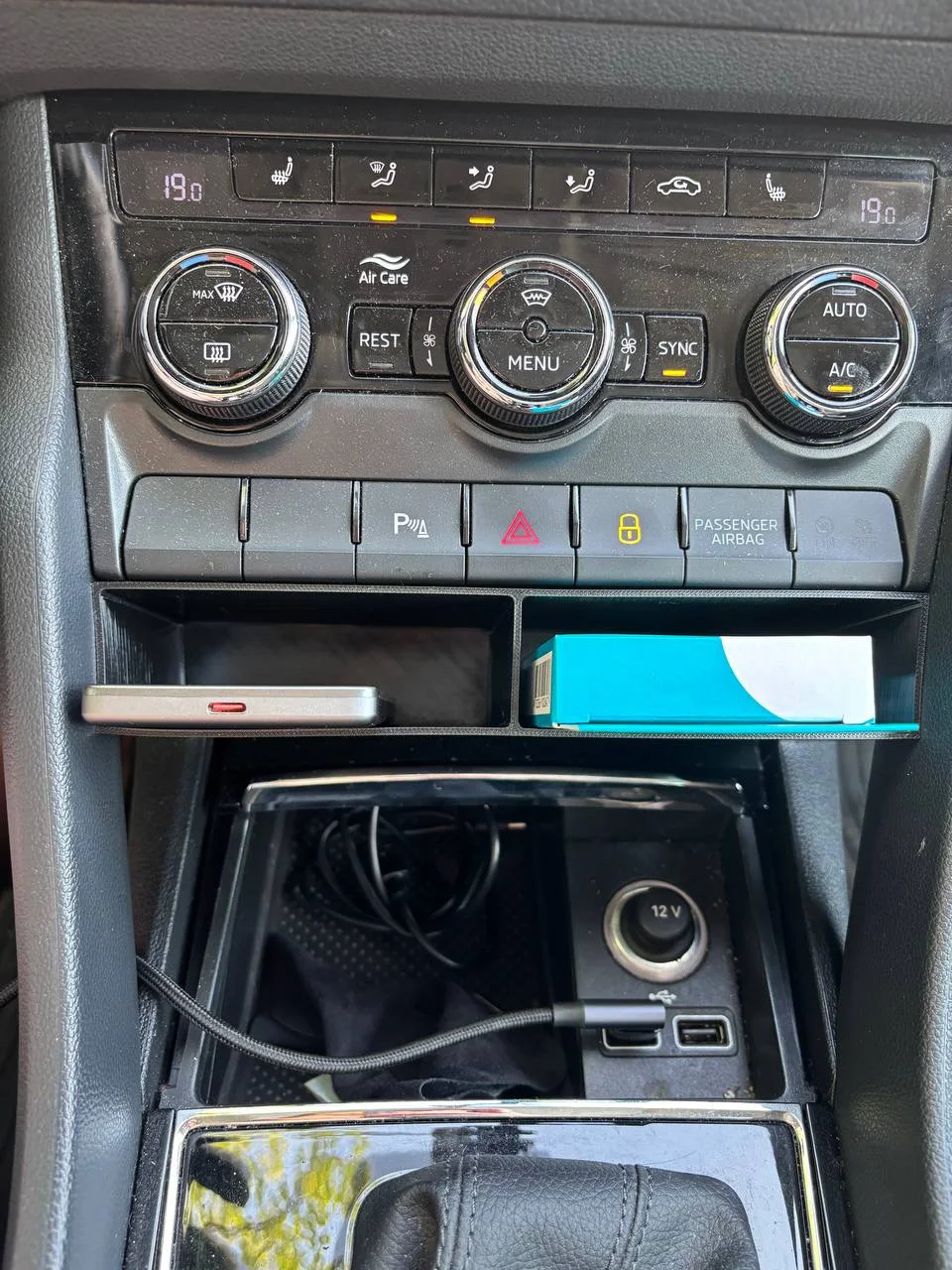 Organizer for Skoda Kodiaq