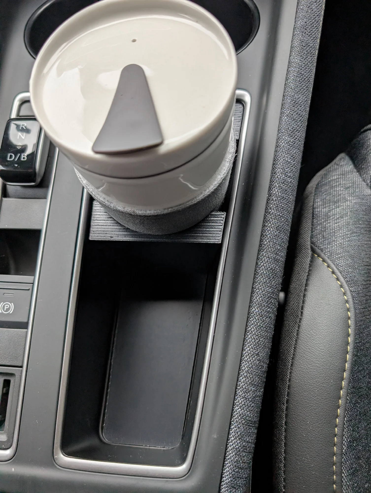 Center Console Cup Holder Insert - Skoda Enyaq / Elroq