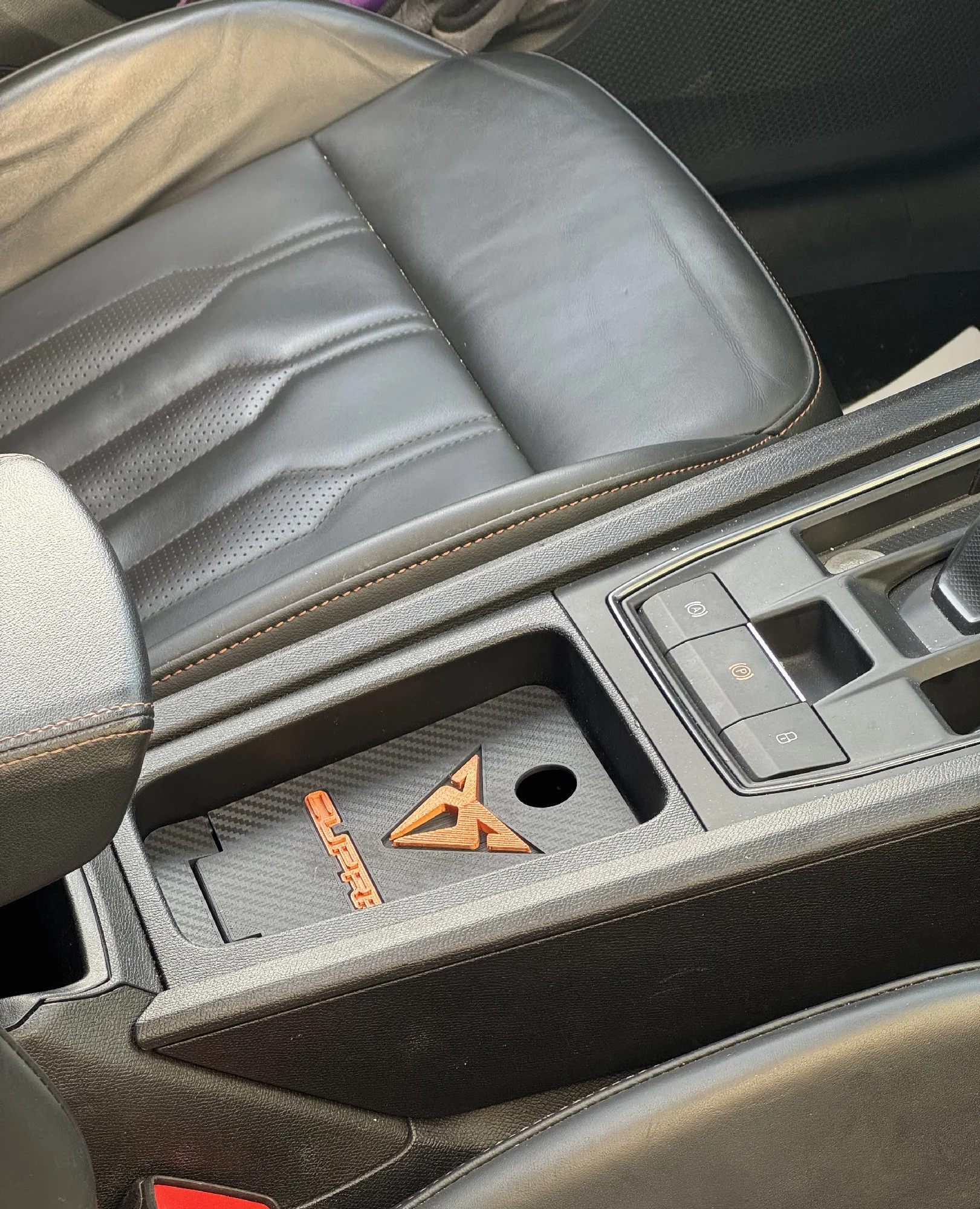 Cupra Center Console Cup Holder Cover