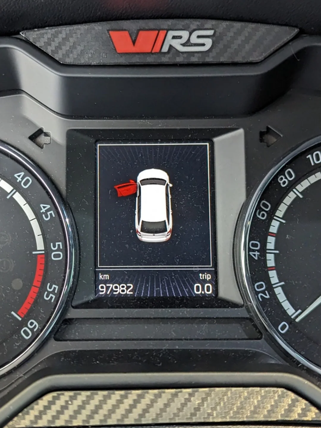 Skoda Octavia 5E VRS logo