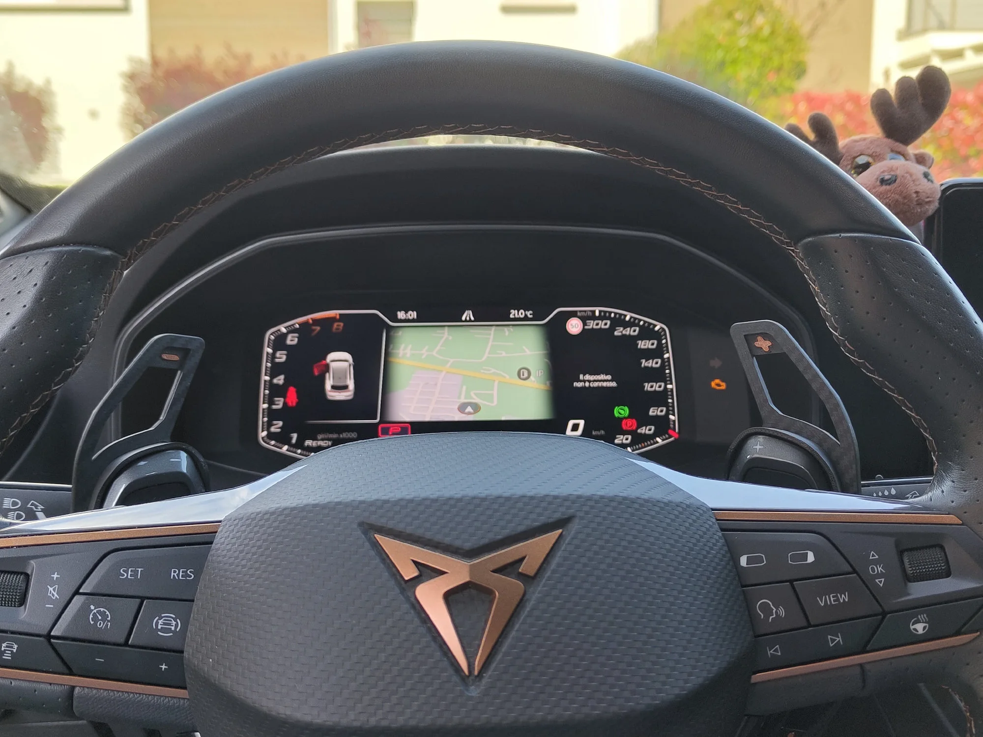 Cupra Steering Wheel DSG Paddle Shifter Extensions