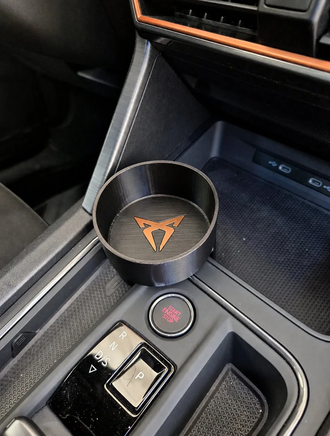 Cupra Center Console Cup Holder Insert
