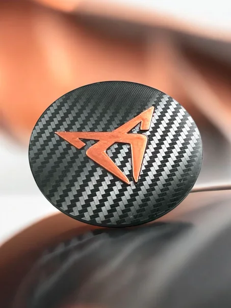 Cupra Wheel Center Hub Caps – Carbon Fiber Edition (56mm / 67mm)