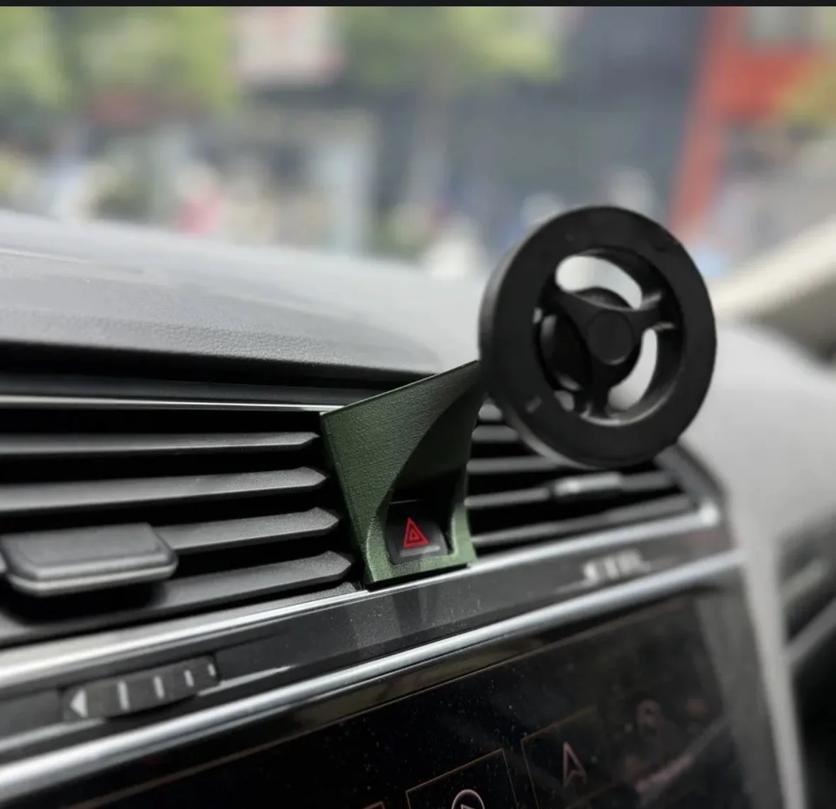 Mobile phone holder ball mount base for VW Tiguan 2