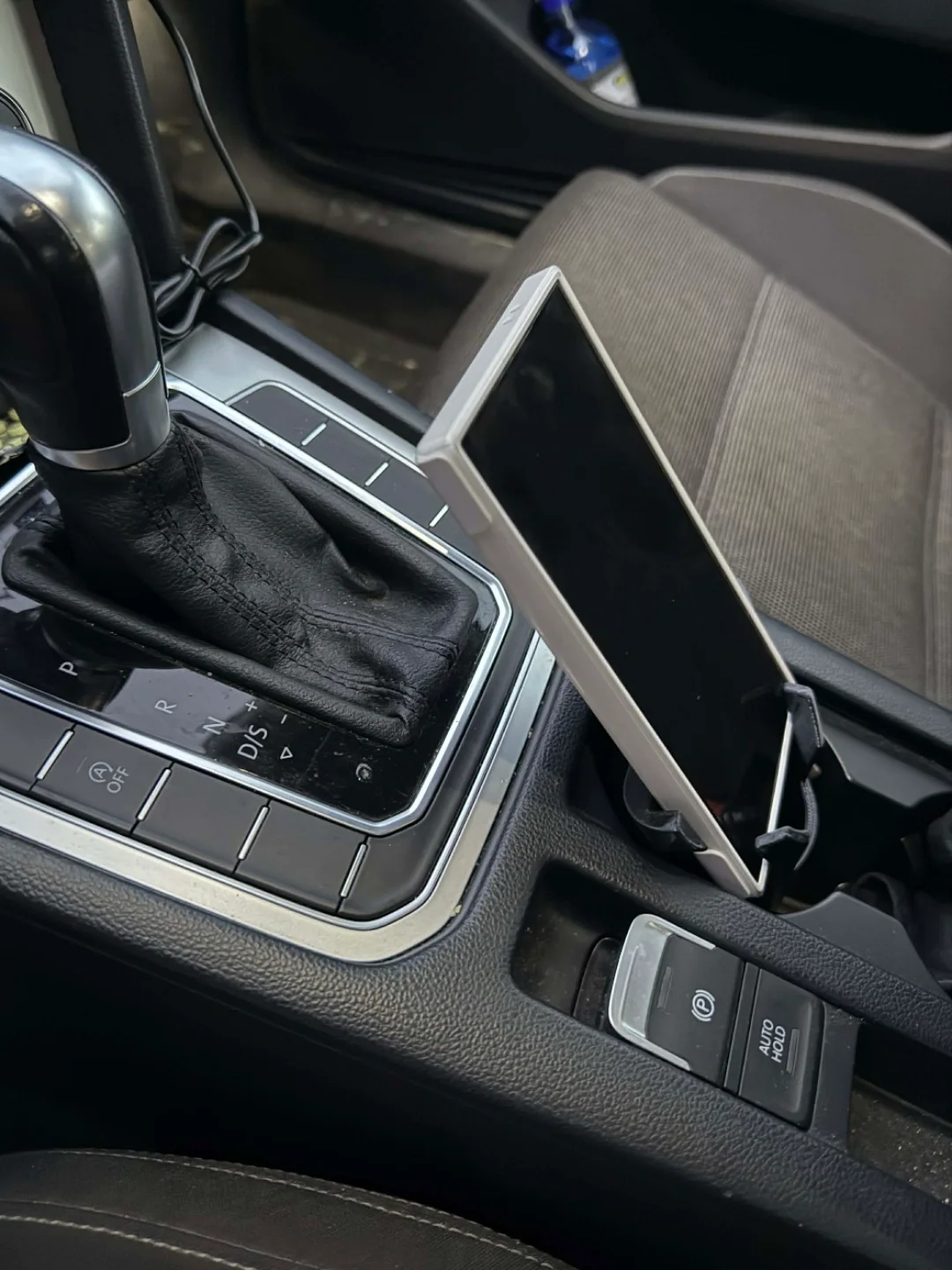 Car Cup Holder Organizer for Large Phones & Keys