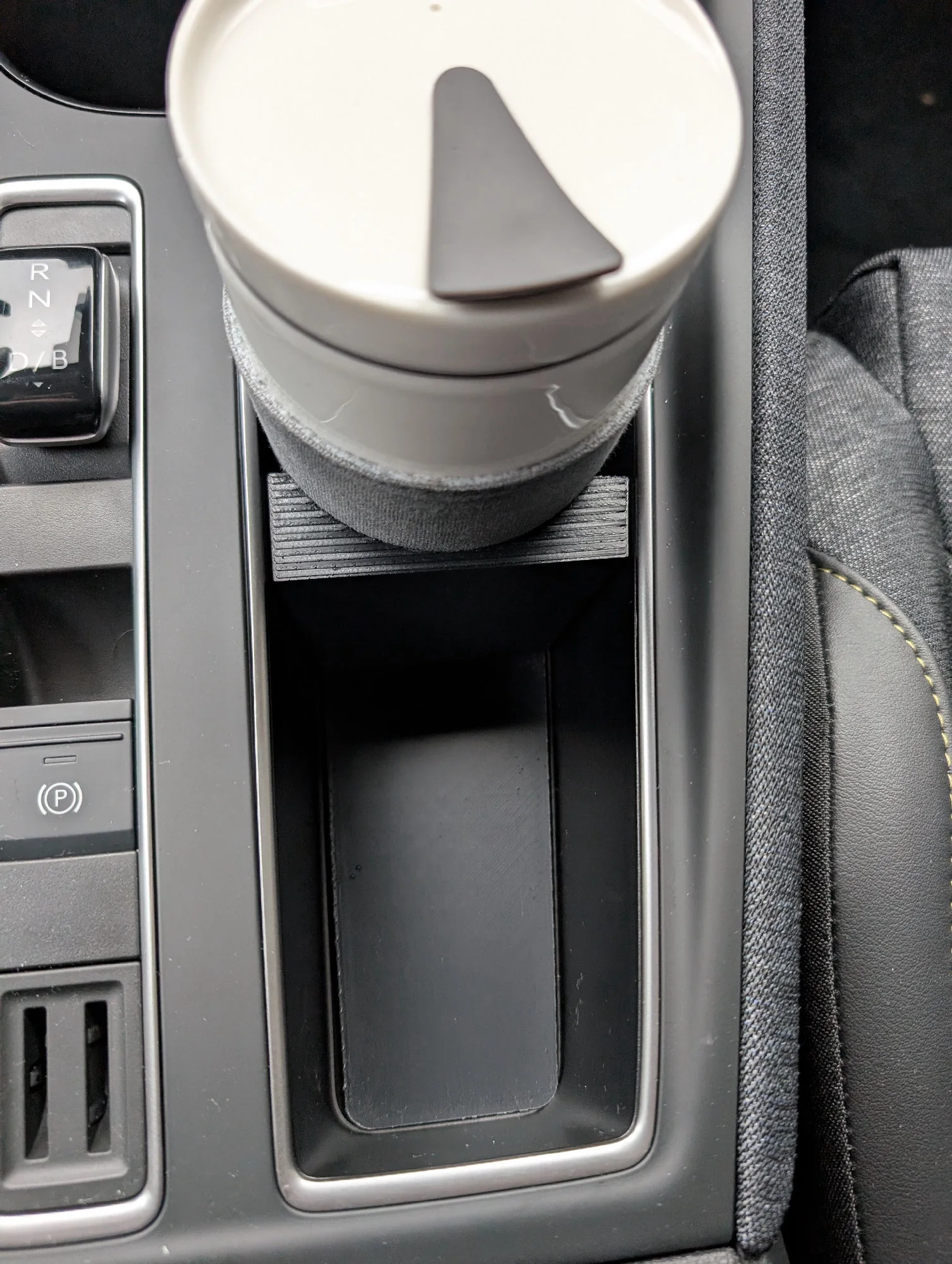 Center Console Cup Holder Insert - Skoda Enyaq / Elroq
