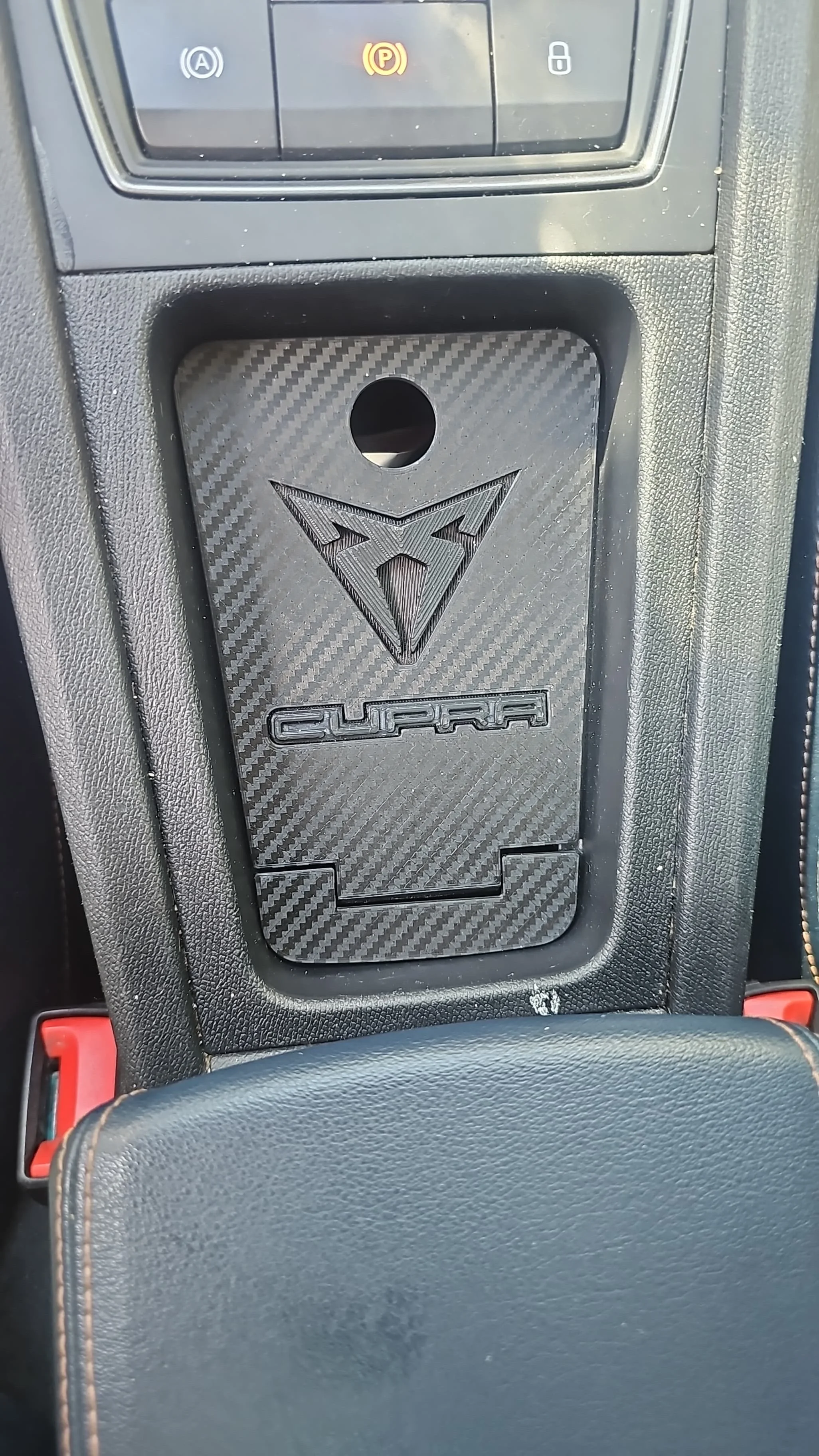 Cupra Center Console Cup Holder Cover