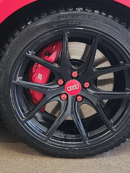 Audi bolt caps