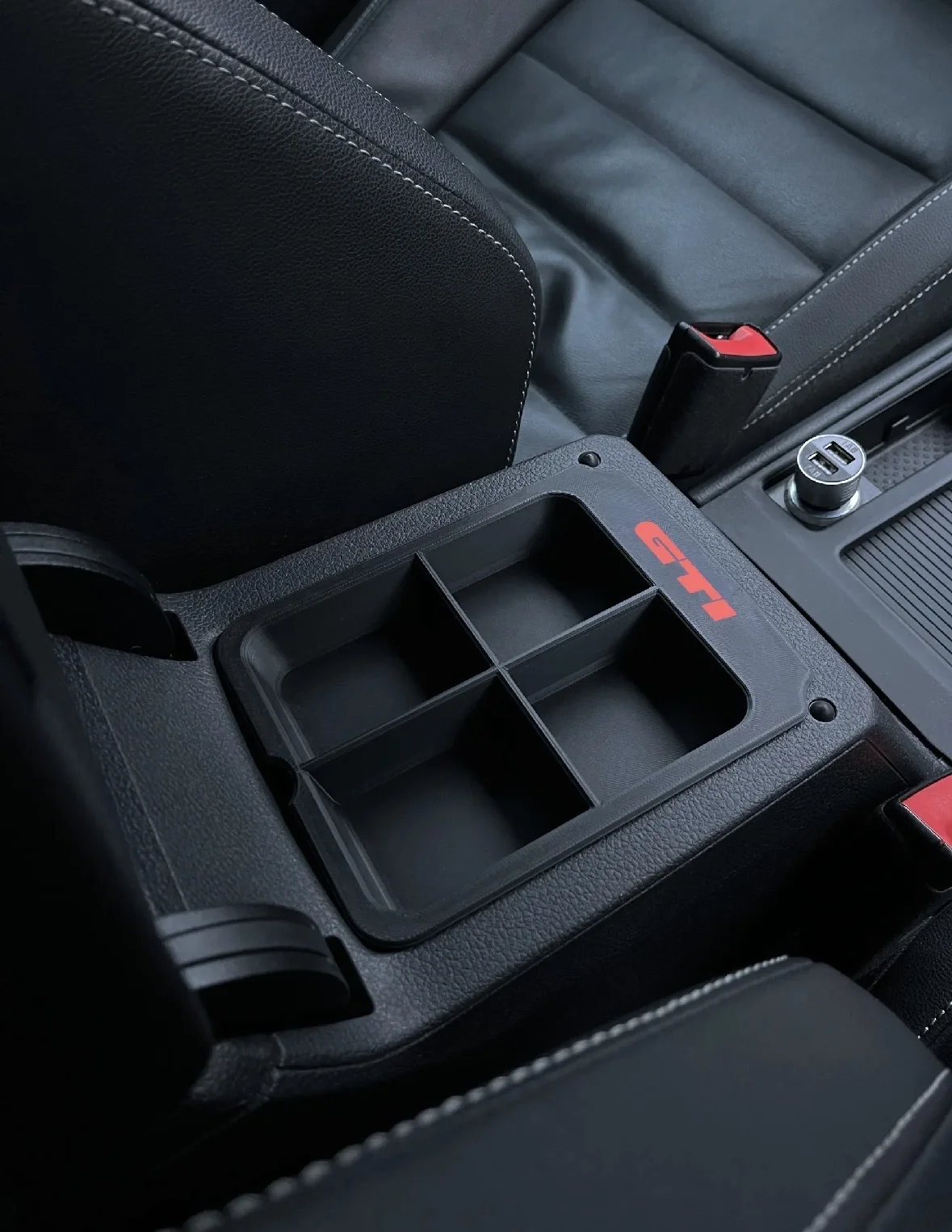 VW Golf 7 / 7.5 R Center Console Storage Organizer