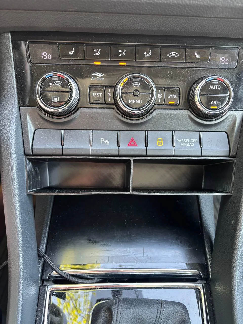 Organizer for Skoda Kodiaq