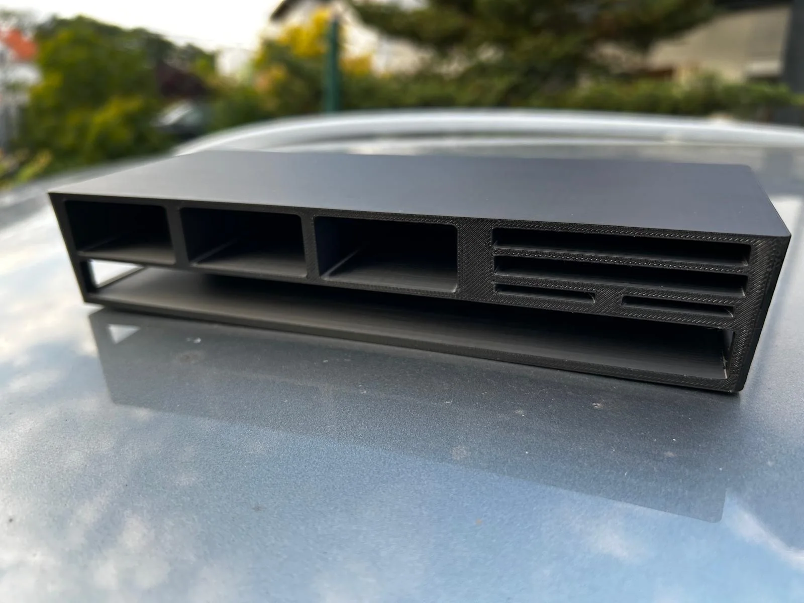 Under-AC Panel Console Storage Organizer - Skoda Kodiaq / Karoq