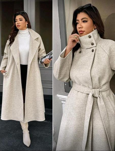 Manteau Long en Cachemire, Élégance Intemporelle & Chaleur Sublime