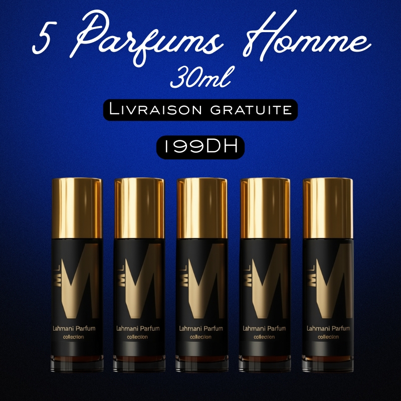 5 عطور رجالية 30 مل