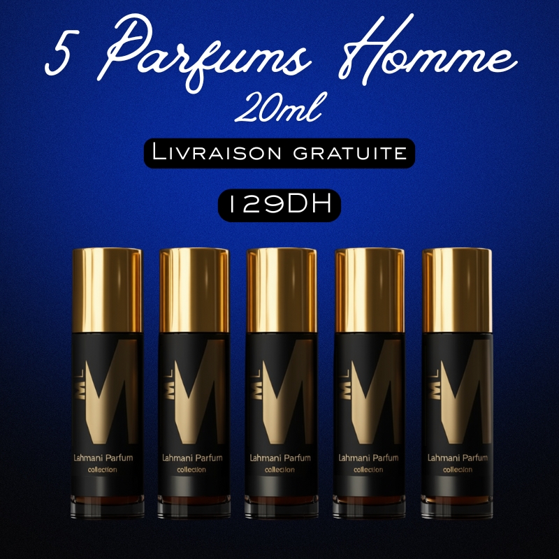 5 عطور رجالية 20 مل