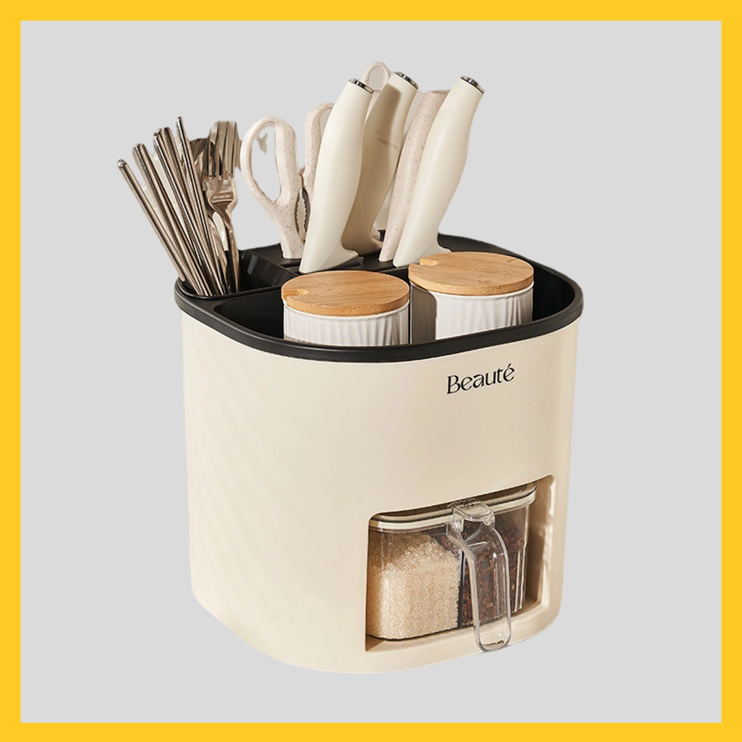 حامل أواني وأدوات المطبخ