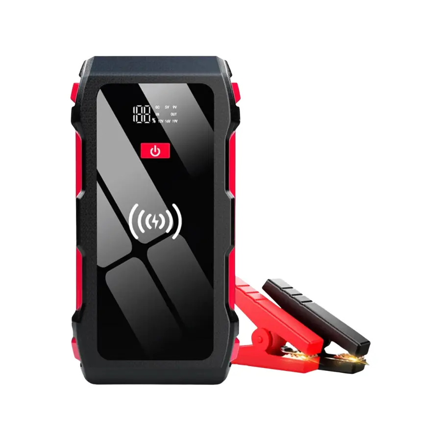 بنك طاقة للسيارة و شاحن لاسلكي للجوال