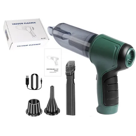 المكنسة اللاسلكية المحمولة للسيارة - قوة شفط عالية (9000Pa)