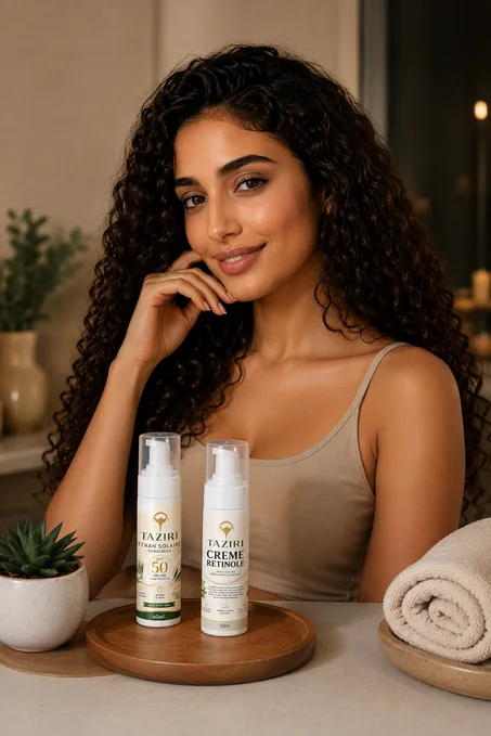 TAZIRI Pack — حماية نهارية وعناية ليلية لبشرة أكثر إشراقاً ✨