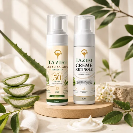 روتينك الأساسي للصيف  SPF 50 فالنهار + كريم الريتينول فالليل