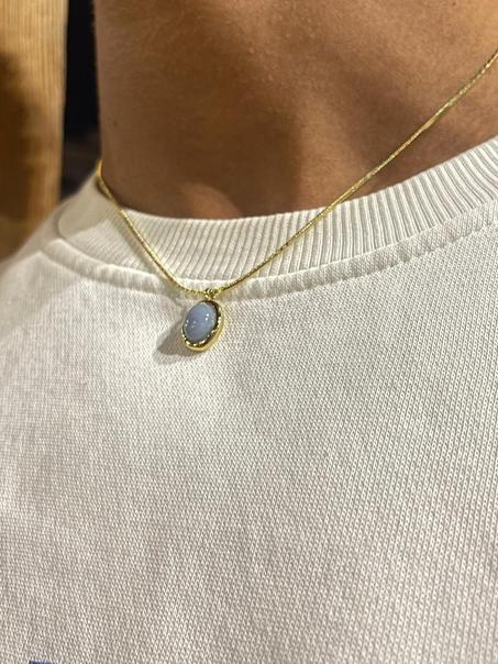 Moonstone Gold Grey Blue