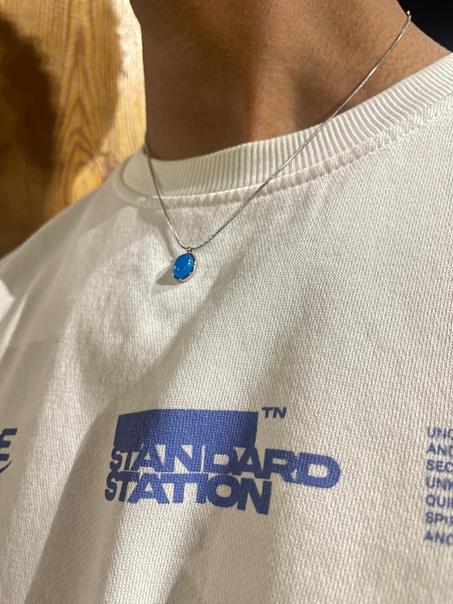 Moonstone Silver Blue