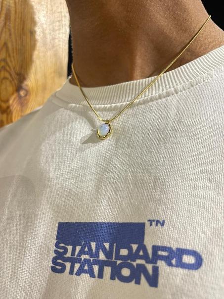 Moonstone Gold White