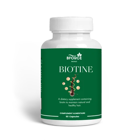بيوتين ضروري لصحة الشعر والبشرة والأظافر 60 كبسولة