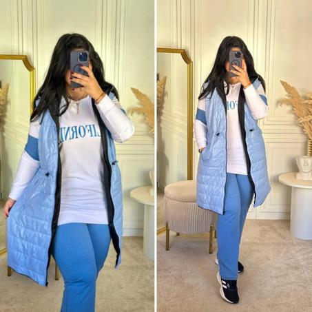 معطف شتوي بدون أكمام