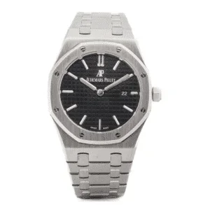 AP automatique noir avec bracelet gris