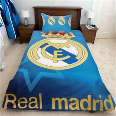 Parure de Draps Real Madrid 3 pièces  - طقم اغطية لسرير ريال مدريد 3 قطع
